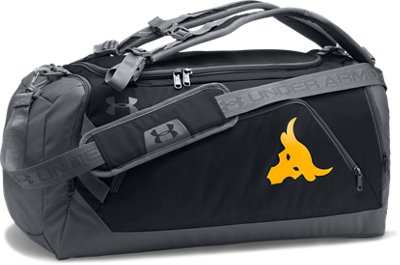 Ua x project rock hot sale contain backpack duffle 3.0