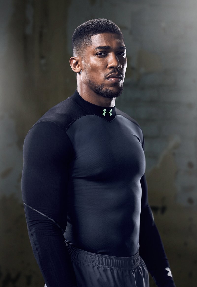 anthony joshua shirt under armour