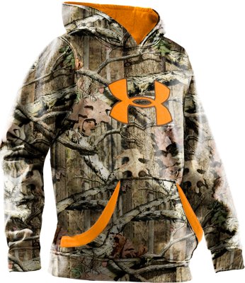 Boys’ Camouflage Big Logo Hoodie Under Armour US