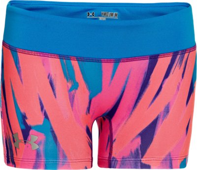 Girls’ HeatGear® Sonic 3” Printed Shorts Under Armour US