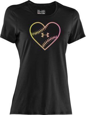 Women’s UA Heart Softball Short Sleeve Under Armour US