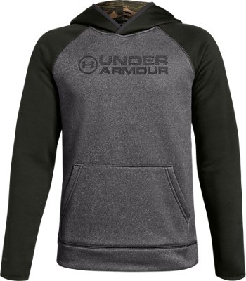 under armour men's storm armour fleece stacked hoodie