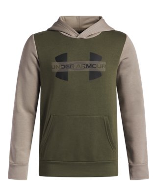 UA Rival Fleece mit Colorblock-Grafik