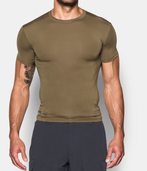 Menâs Tactical HeatGear® Compression Short Sleeve T-Shirt | Under Armour US