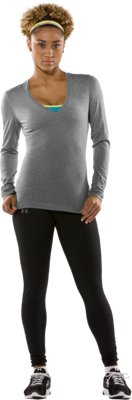 Women’s UA HeatGear® Touch Long Sleeve VNeck Under Armour US