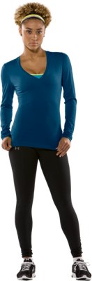 Women’s UA HeatGear® Touch Long Sleeve VNeck Under Armour US