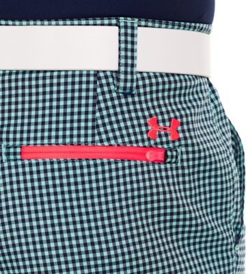 Men’s UA Gingham Plaid Golf Shorts Under Armour US