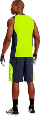 Men’s NFL Combine Authentic Fitted Sleeveless Shirt Under Armour US