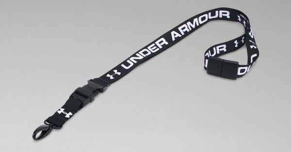 Under Armour Undeniable Lanyard Black 001 //White One Size Under Armour Accessories 1265760