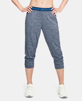 women's ua play up twist capri