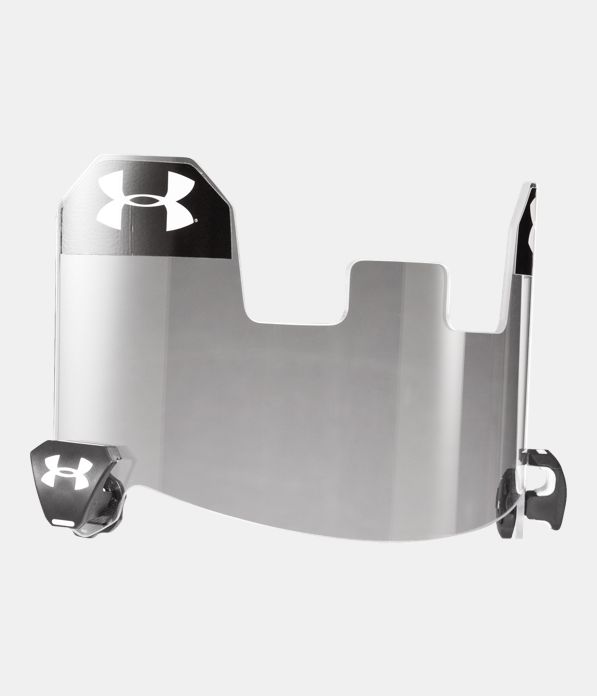 Kids' UA Standard Football Visor, Clear,