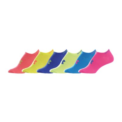 Women's Neon Liner Socks 6-Pack | Under 