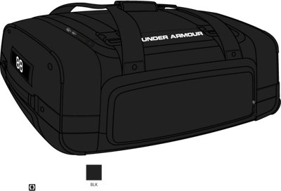 UA Road Game XL Wheeled Duffle Bag Under Armour US
