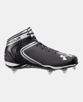 Men’s UA Saber Mid D Football Cleats 1 Color $52.99
