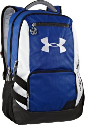 under armour storm backpack blue