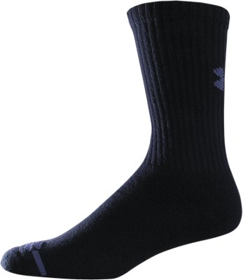under armour charged cotton crew socks