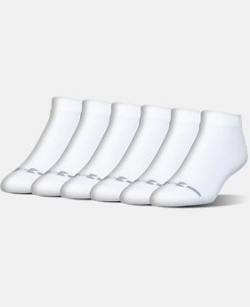 6-Pack Men’s Charged Cotton® No Show Socks 6-Pack 1 Color $11.24