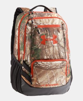 UA Camo Hustle Backpack 1 Color Available $69.99