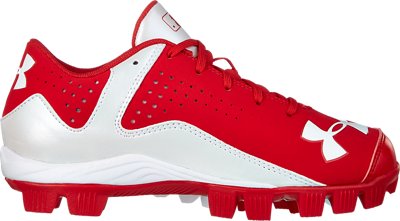 red under armour baseball cleats