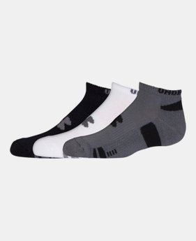 Best Seller Kids’ UA HeatGear® No Show Socks 3-Pack 1 Color $13.99