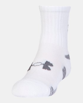 Best Seller Boys' UA HeatGear® Crew Socks – 3-Pack 1 Color $15.99
