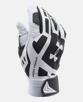 Boys’ UA Cage Baseball Batting Gloves 1 Color $29.99