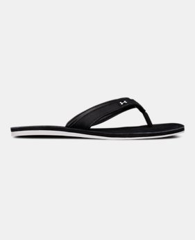 Women‘s UA TropicFlo Leather Sandals 1 Color Available $55