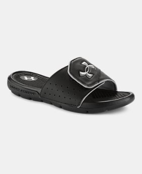 Boys’ UA Playmaker V Slides $20.99
