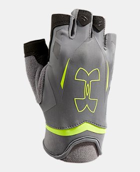 Men’s UA Flux Half-Finger Training Gloves 1 Color $20.99