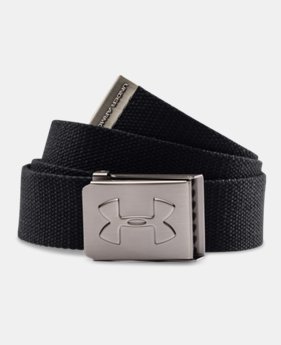 Boys' UA Webbed Belt 1 Color Available $17.99