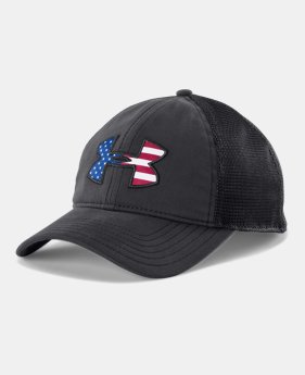 Men's UA Big Flag Logo Mesh Cap 1 Color $24.99