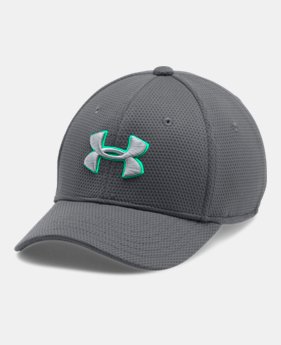 Boys‘ UA Blitzing II Stretch Fit Cap 2 Colors $20.99