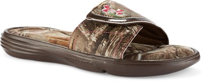 under armour camo slides youth