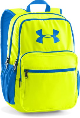 yellow under armour backpack