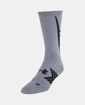 Men’s UA Undeniable Crew Socks 4 Colors $14.99