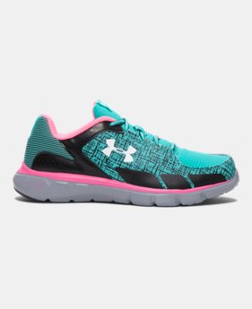 Girls’ Grade School UA Micro G® Velocity Grit Running Shoes $48.99