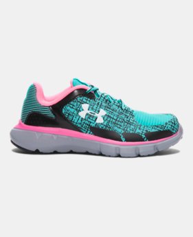 Girls’ Pre-School UA Velocity Grit Running Shoes EXTRA 25% OFF ALREADY INCLUDED $31.49