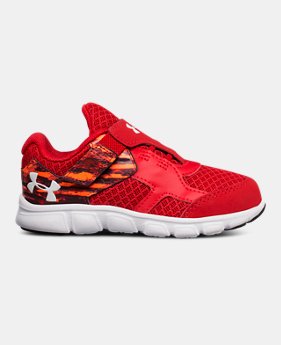 Boys' Infant UA Thrill Running Shoes 1 Color $44.99