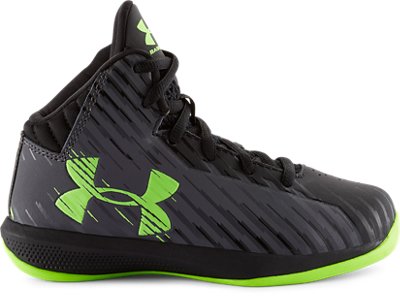 under armor kids basketball shoes