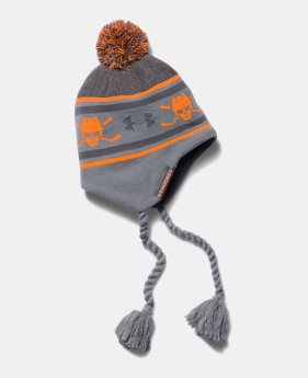 Boys’ UA Hockey Tassle Beanie 1 Color $29.99