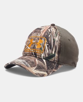 Men’s UA Camo Stretch Fit Cap LIMITED TIME: FREE SHIPPING 3 Colors $34.99