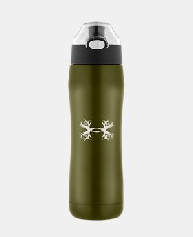 Beyond 18 oz. Vacuum Insulated Antler Logo Water Bottle 1 Color $20.99