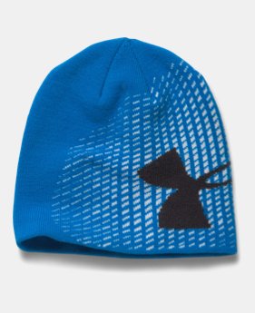 Boys' UA Billboard Glow-In-The-Dark Beanie 1 Color Available $25.99