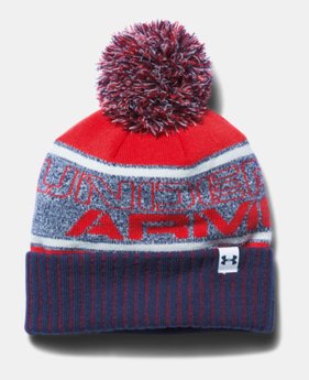 Boys' UA Pom Beanie 1 Color $24.99