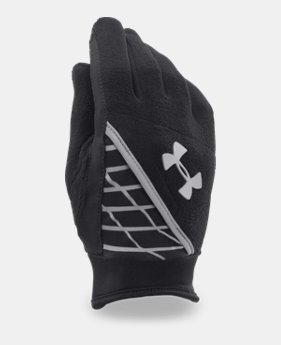 New to Outlet Boys’ UA Fleece Run Gloves EXTRA 25% OFF ALREADY INCLUDED 1 Color $13.49