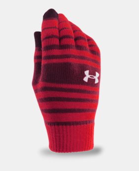 Boys’ UA Chillz Stripe Gloves 3-Pack 1 Color $20.24
