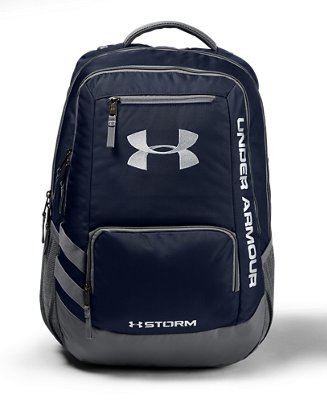 Under Armour Hustle Backpack Ii — 410-NVY/GRY