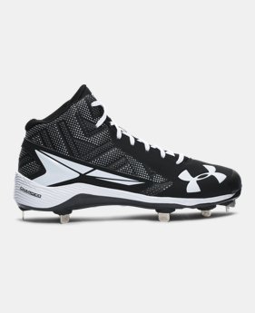 Men's UA Yard Mid ST Baseball Cleats 1 Color $50.99