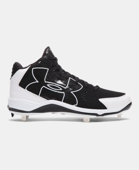 Men's UA Ignite Mid Baseball Cleats 3 Colors $39.74