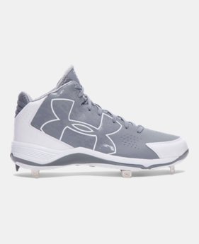 Men's UA Ignite Mid Baseball Cleats 1 Color $39.74